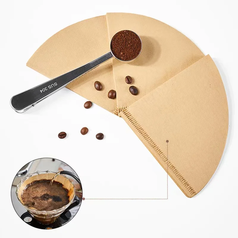 The perfect tool for brewing hand-drip coffee: the cone-shaped coffee filter paper